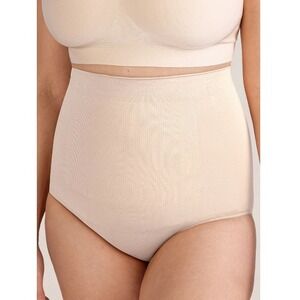 Shapermint Women's Chai All Day Every Day High-Waisted Shaper Panty Size M/L